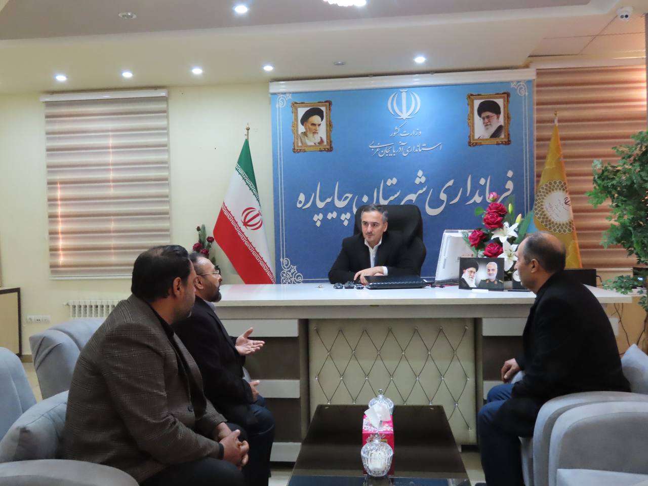 احصاء و بررسی مشکلات مردمی توسط نماینده عالی دولت در شهرستان چایپاره