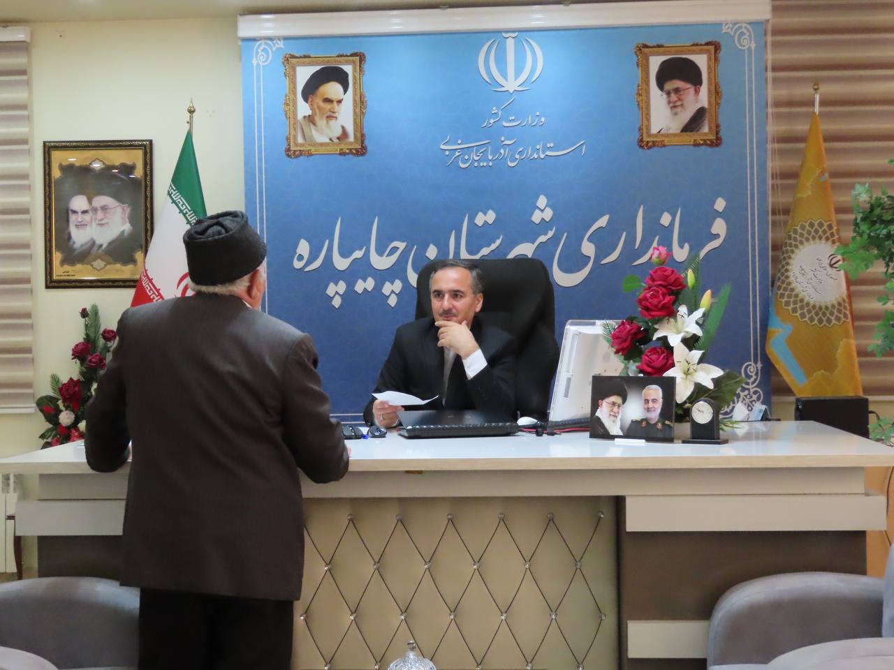 احصاء و بررسی مشکلات مردمی توسط نماینده عالی دولت در شهرستان چایپاره