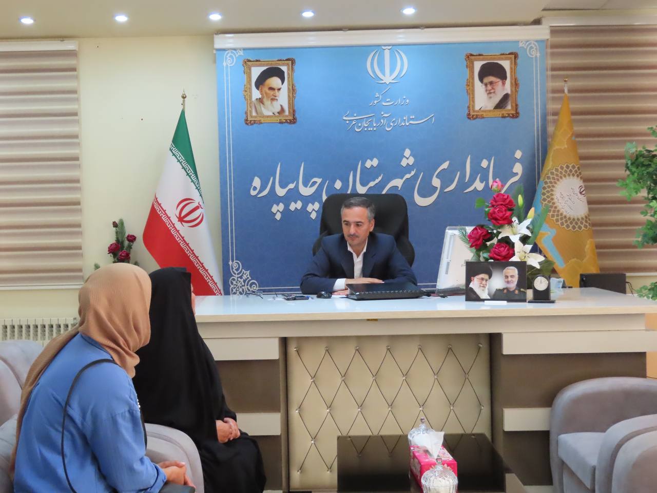 احصاء و بررسی مشکلات مردمی توسط نماینده عالی دولت در شهرستان چایپاره