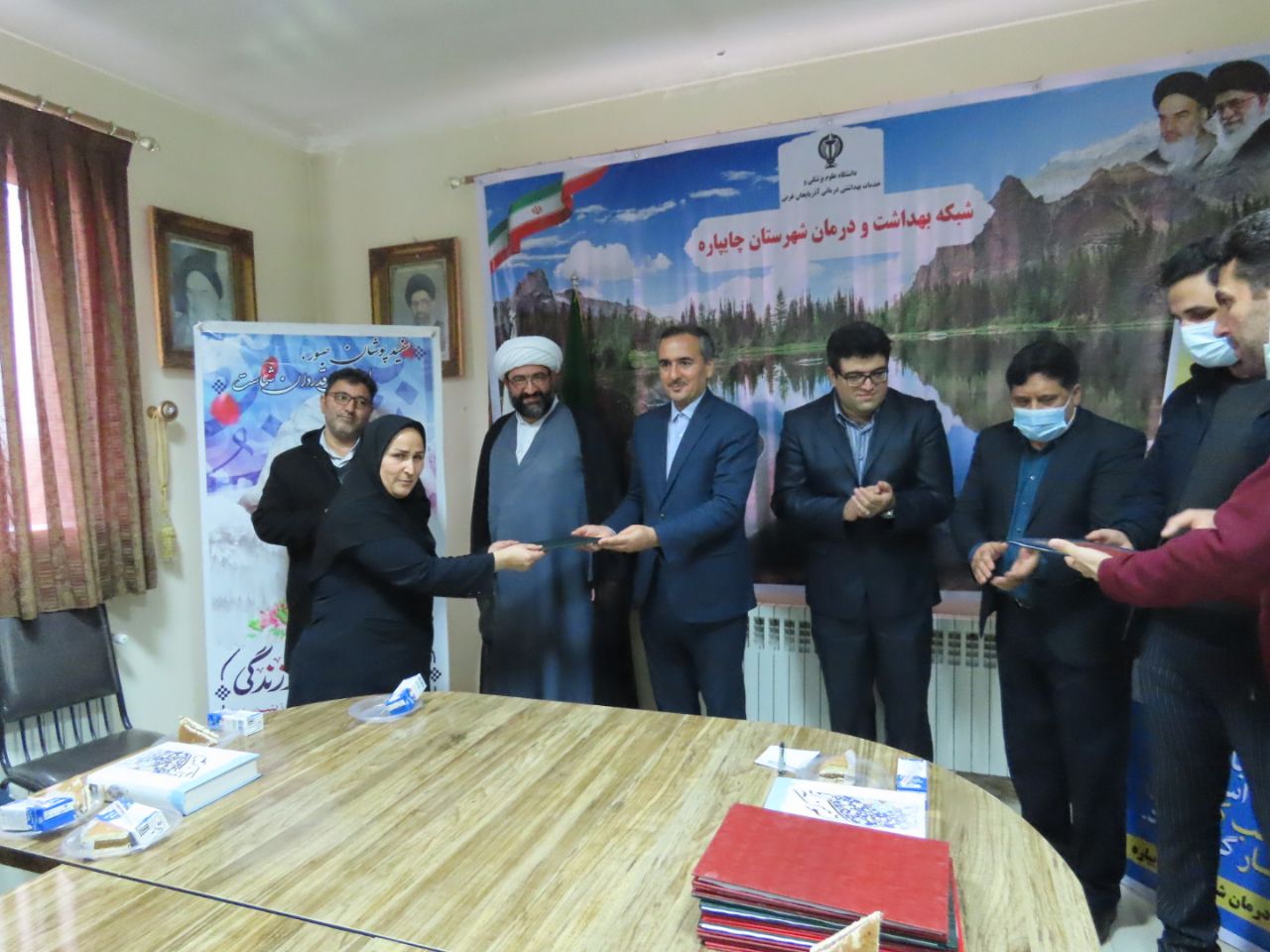 آیین تجلیل از پرستاران شهرستان چایپاره برگزار شد
