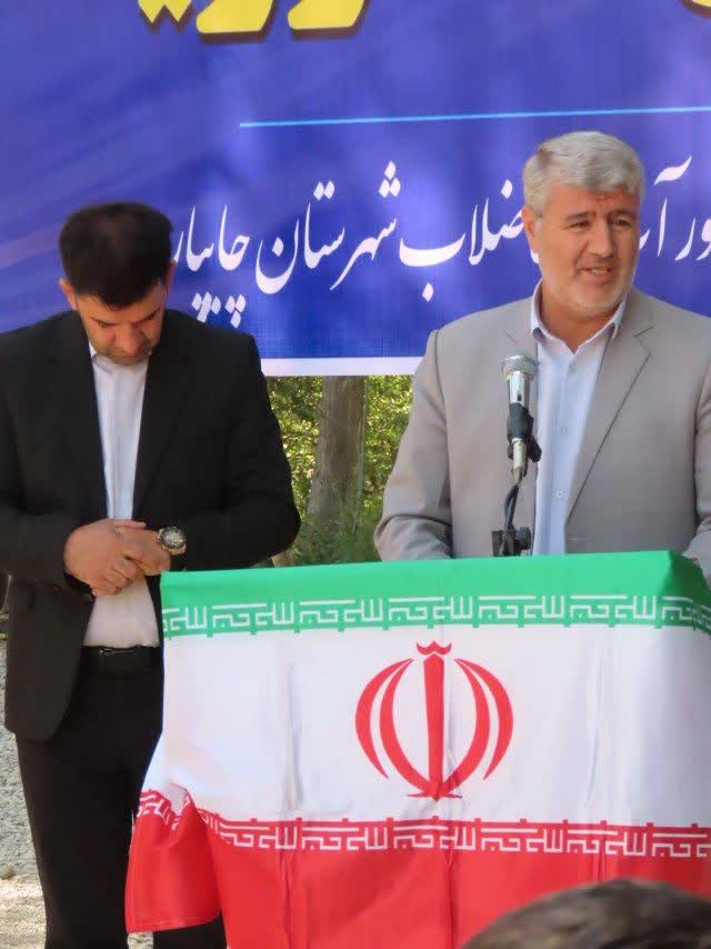 افتتاح پروژه آبرسانی به روستای شوریک