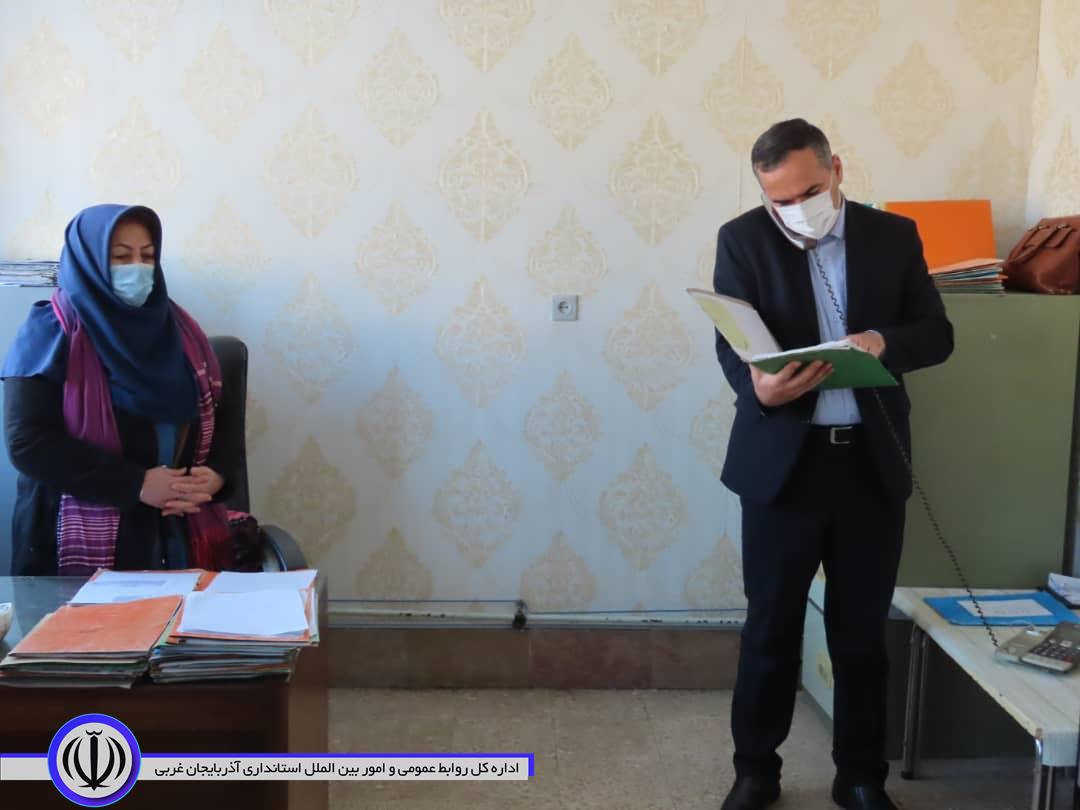 بازدید سرزده شکورزاده فرماندار شهرستان از اداره بهزیستی