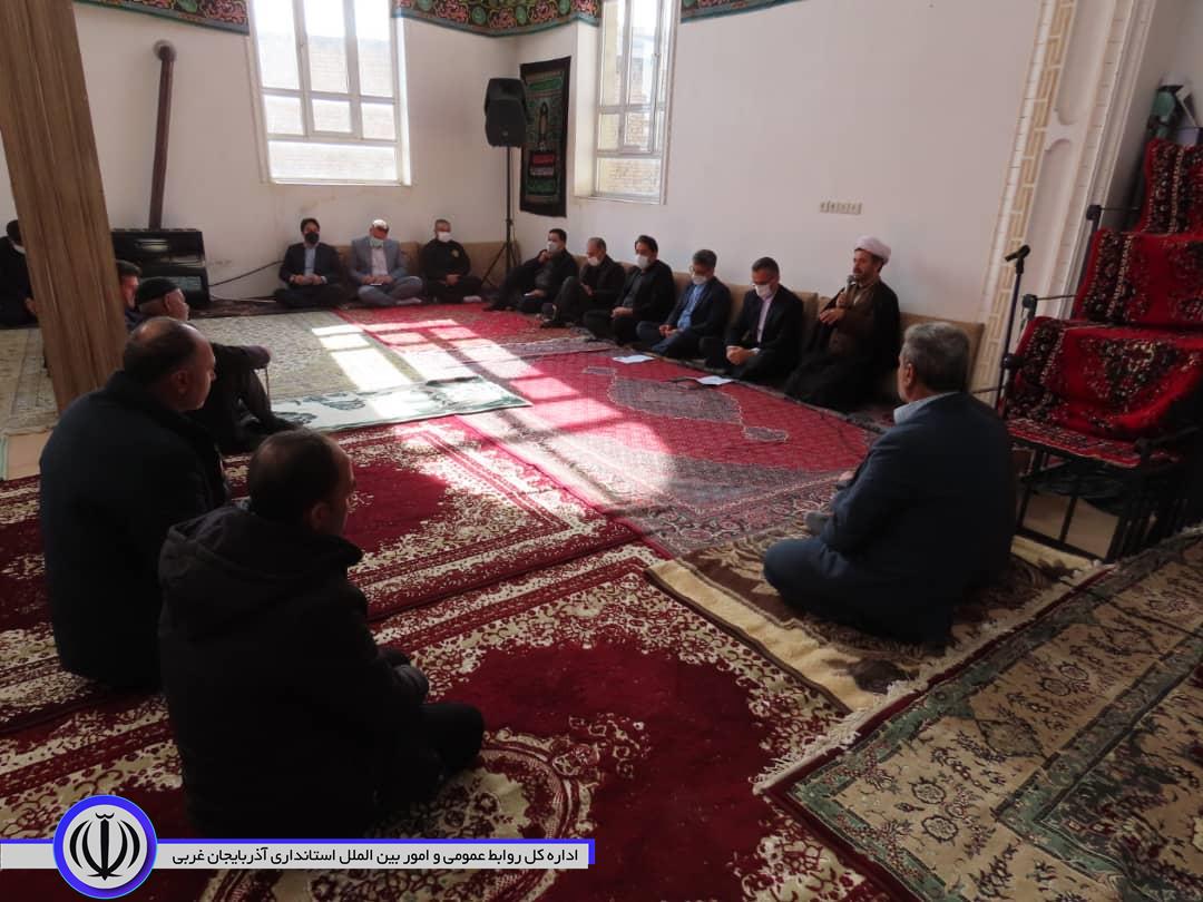 بازدید سعید شکورزاده فرماندار شهرستان از روستا های توابع بخش حاجیلار