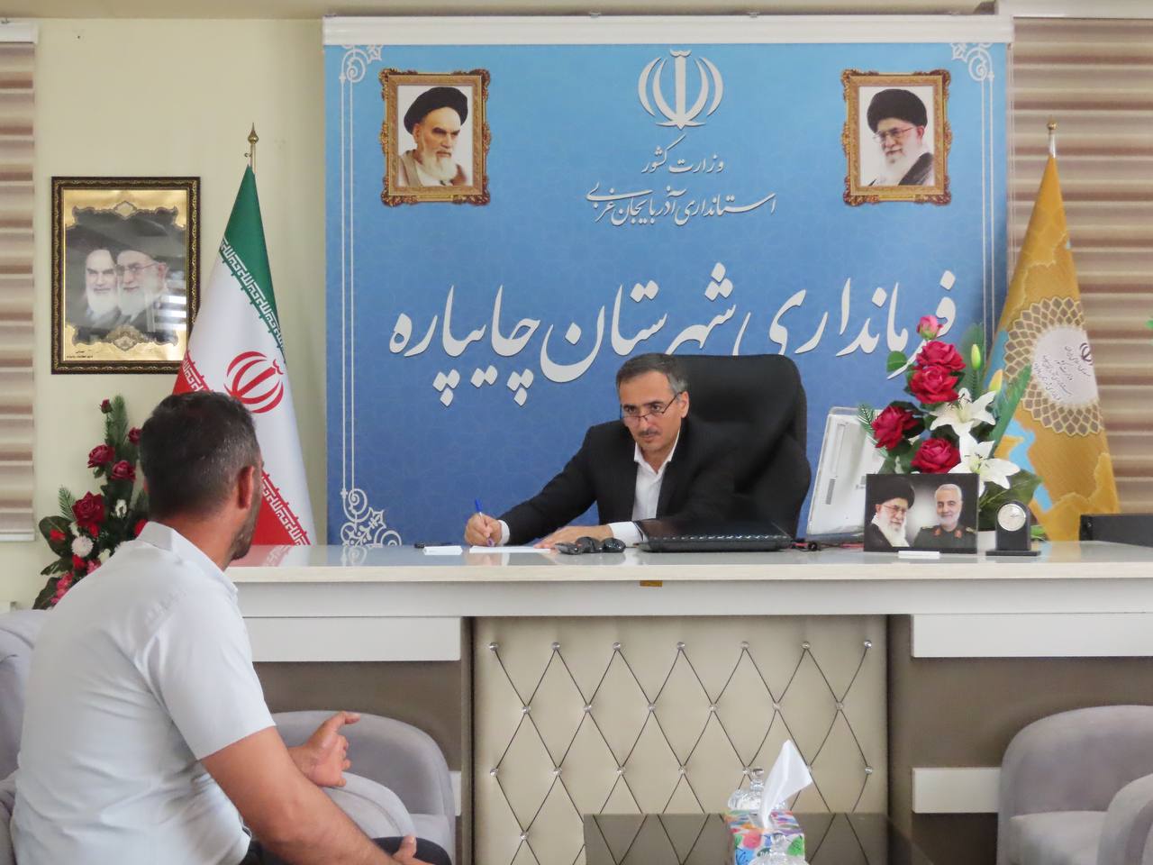 احصاء و بررسی مشکلات مردمی توسط نماینده عالی دولت در شهرستان چایپاره