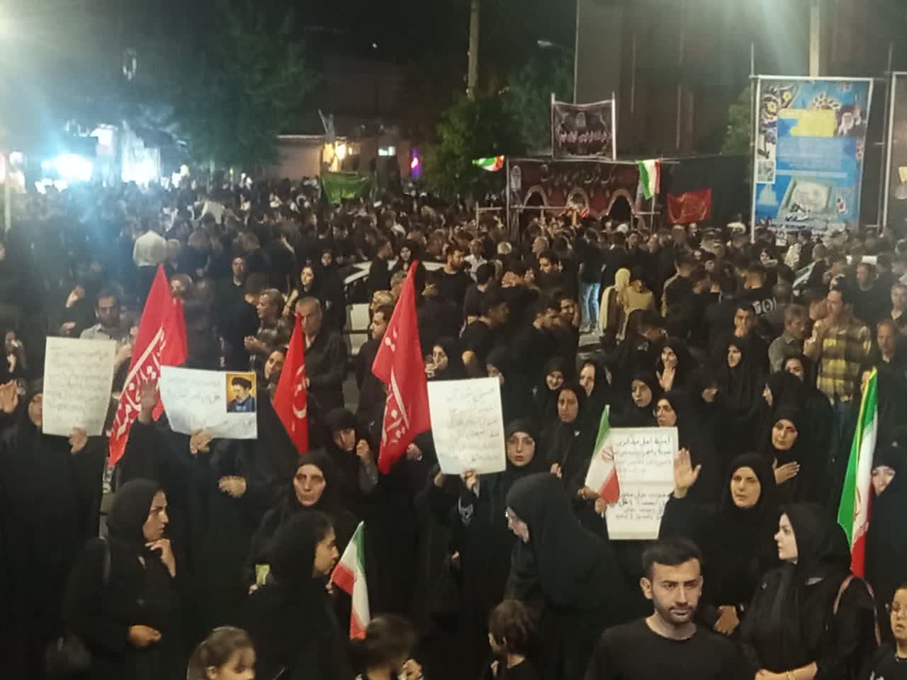 «صد و شانزدهمین» شب حضور مقتدرانه مردم ولایت مدار چایپاره در تجمعات شبانه همزمان با شب عاشورای حسینی