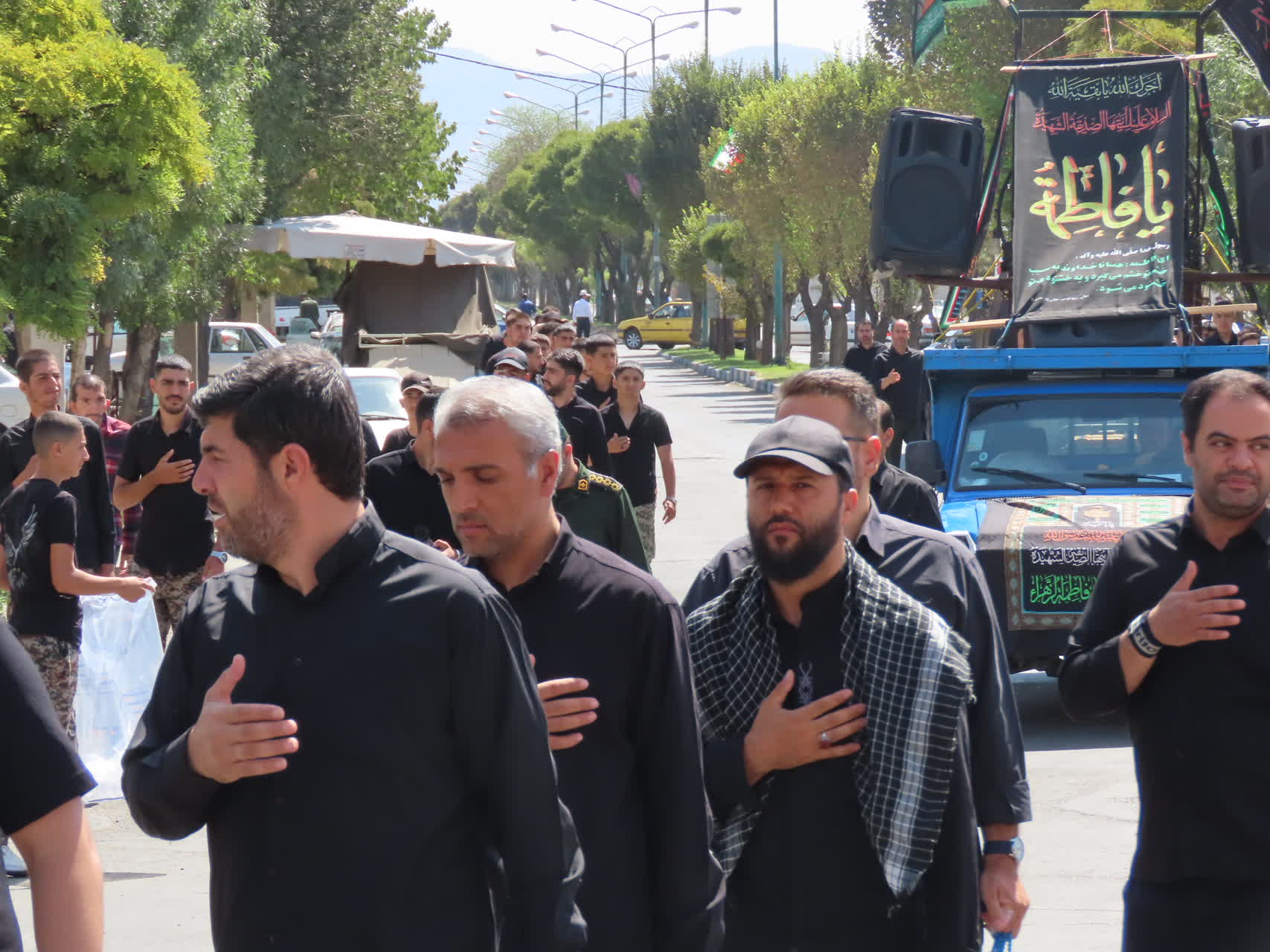 مراسم عزاداری خیابانی سالروز رحلت نبی اکرم (ص) و امام حسن مجتبی (ع)