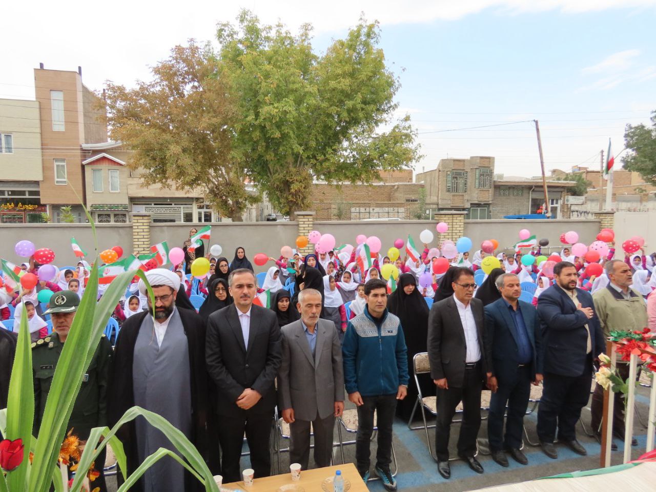 افتتاح مدرسه خیر ساز 6 کلاسه مرحوم زنده یاد جواد جوادپور