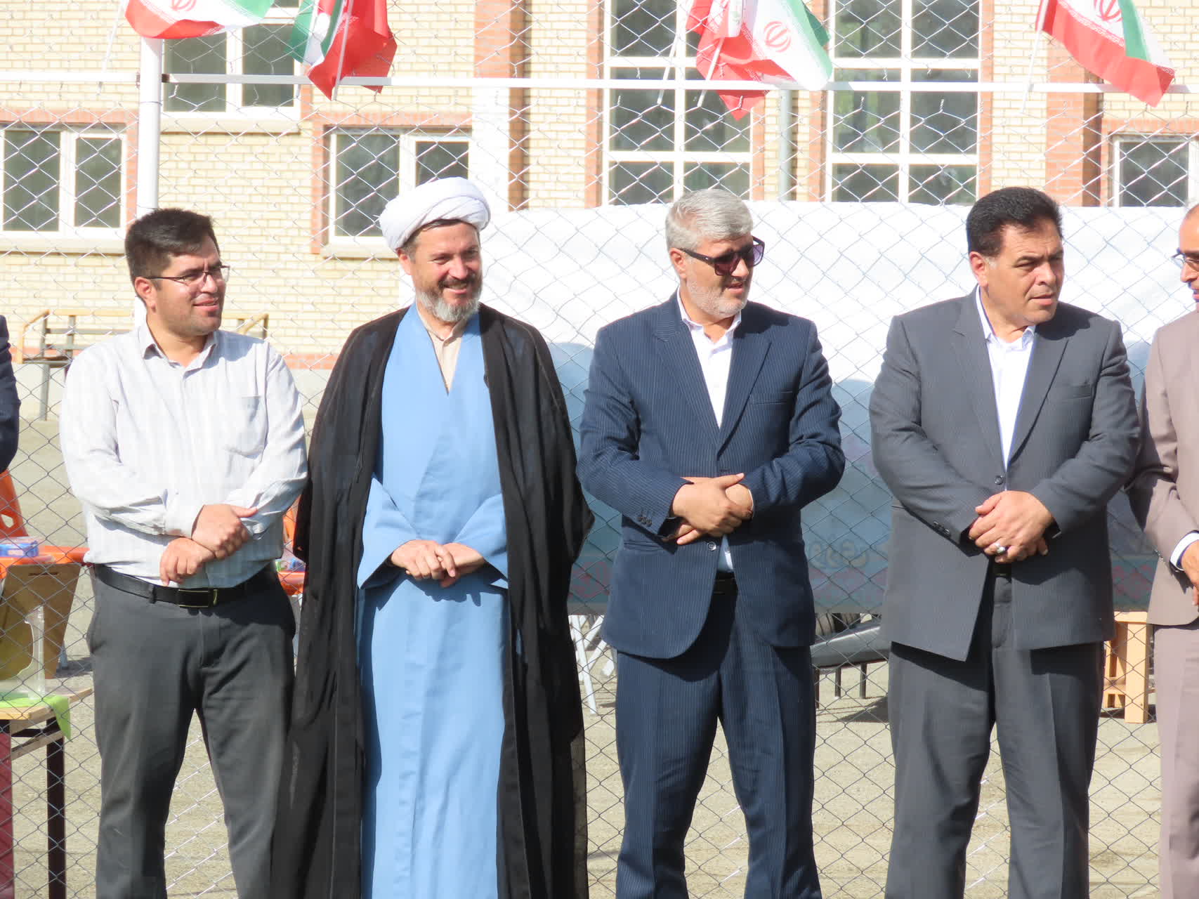 افتتاح فضای ورزشی روباز (چمن مصنوعی) دبیرستان شبانه روزی خلیج فارس