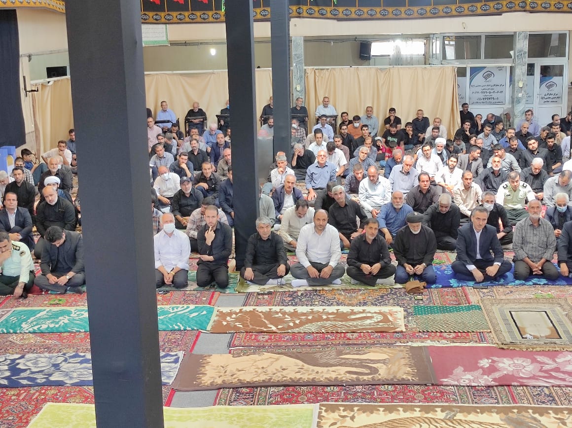 برگزاری نماز عبادی سیاسی جمعه با حضور فرماندار شهرستان چایپاره