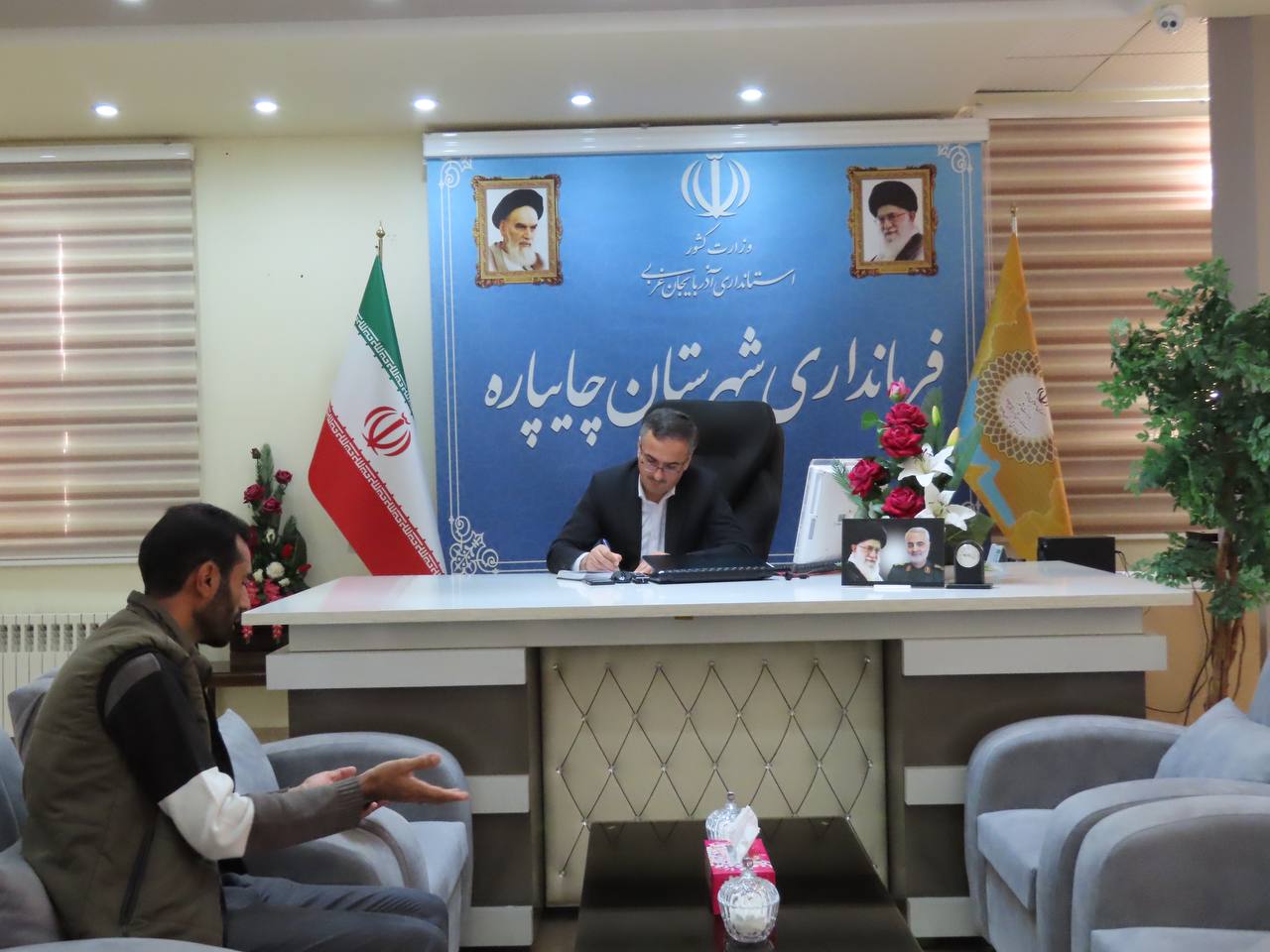 احصاء و بررسی مشکلات مردمی توسط نماینده عالی دولت در شهرستان چایپاره