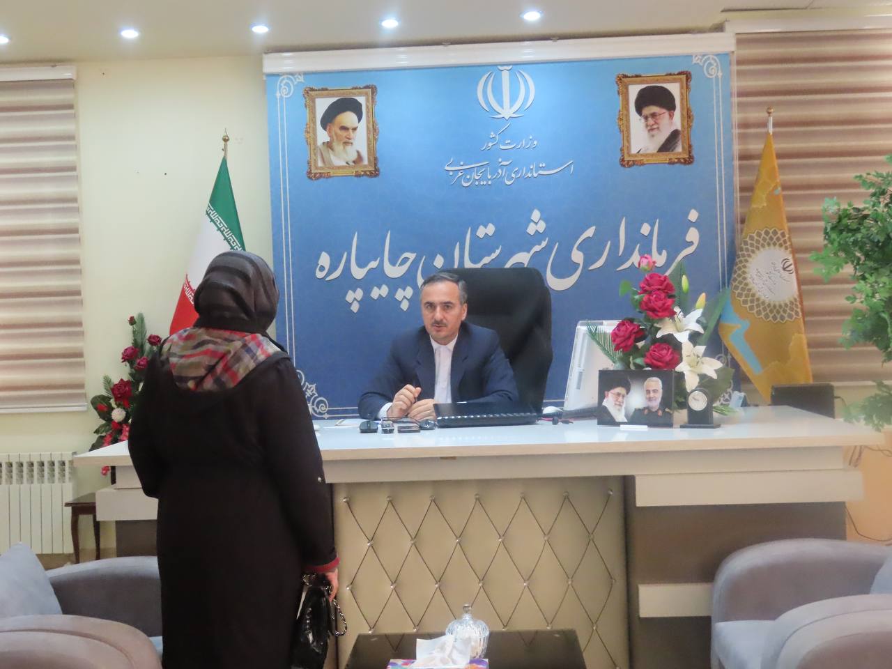 احصاء و بررسی مشکلات مردمی توسط نماینده عالی دولت در شهرستان چایپاره