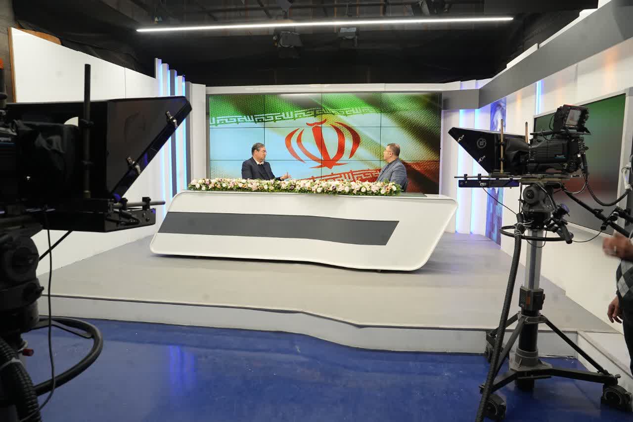 حضور رضا رحمانی استاندار آذربایجان‌غربی در برنامه تلویزیونی "منظر"