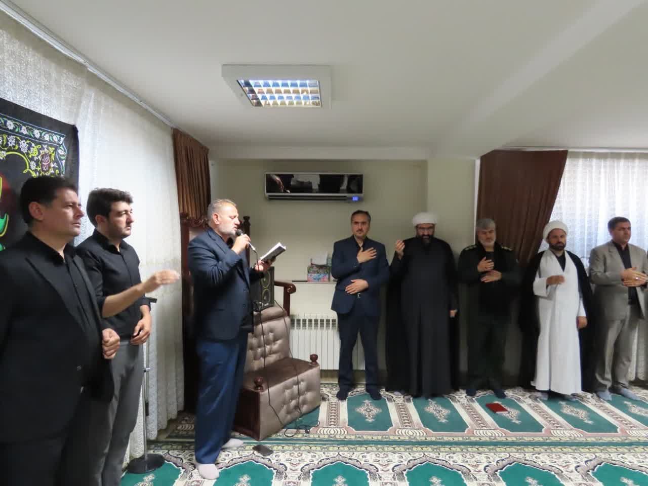 برگزاری مراسم عزاداری ماه محرم در فرمانداری