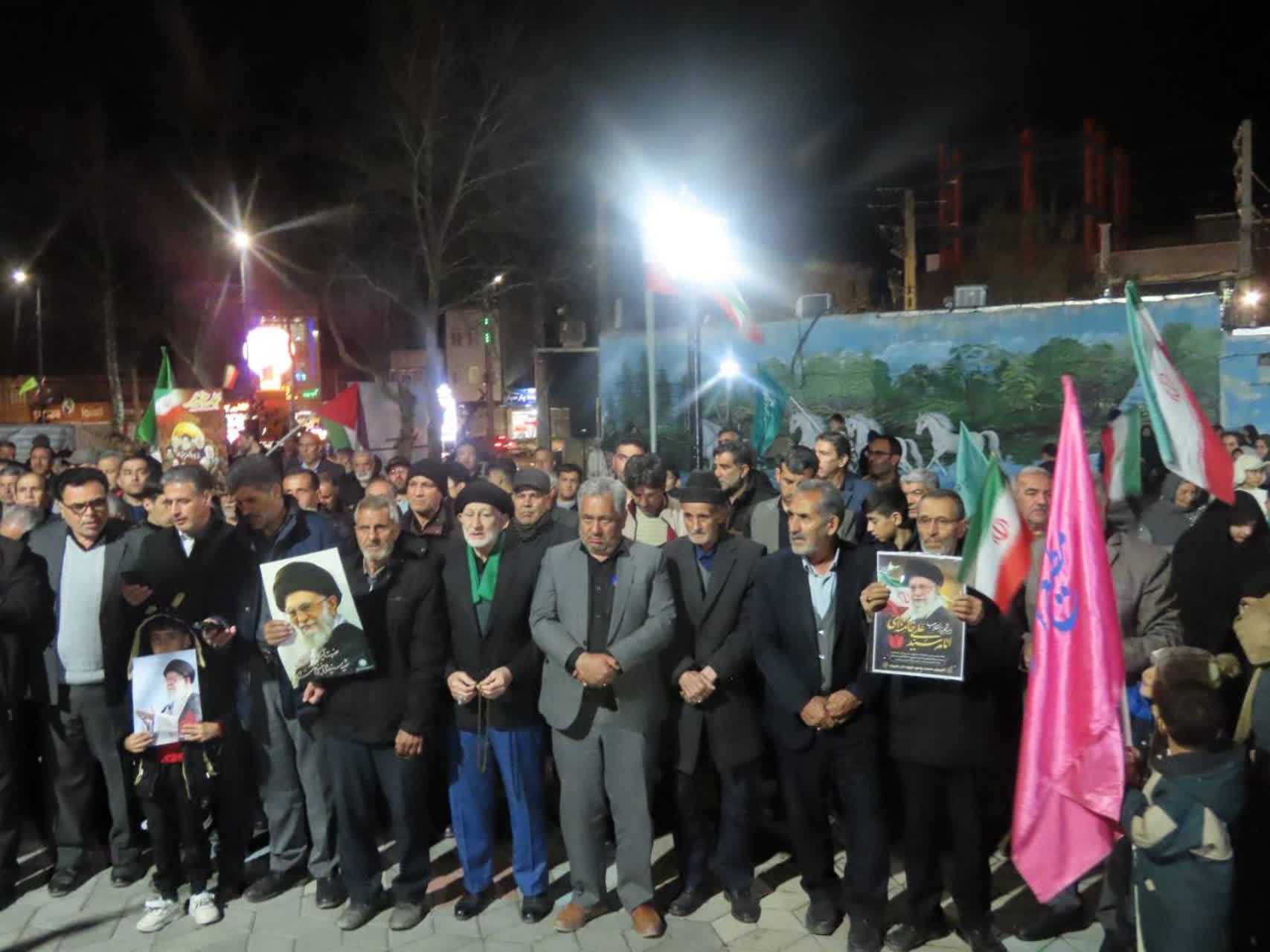 تداوم تجمع مردمی امت حزب الله چایپاره همزمان با سراسر کشور