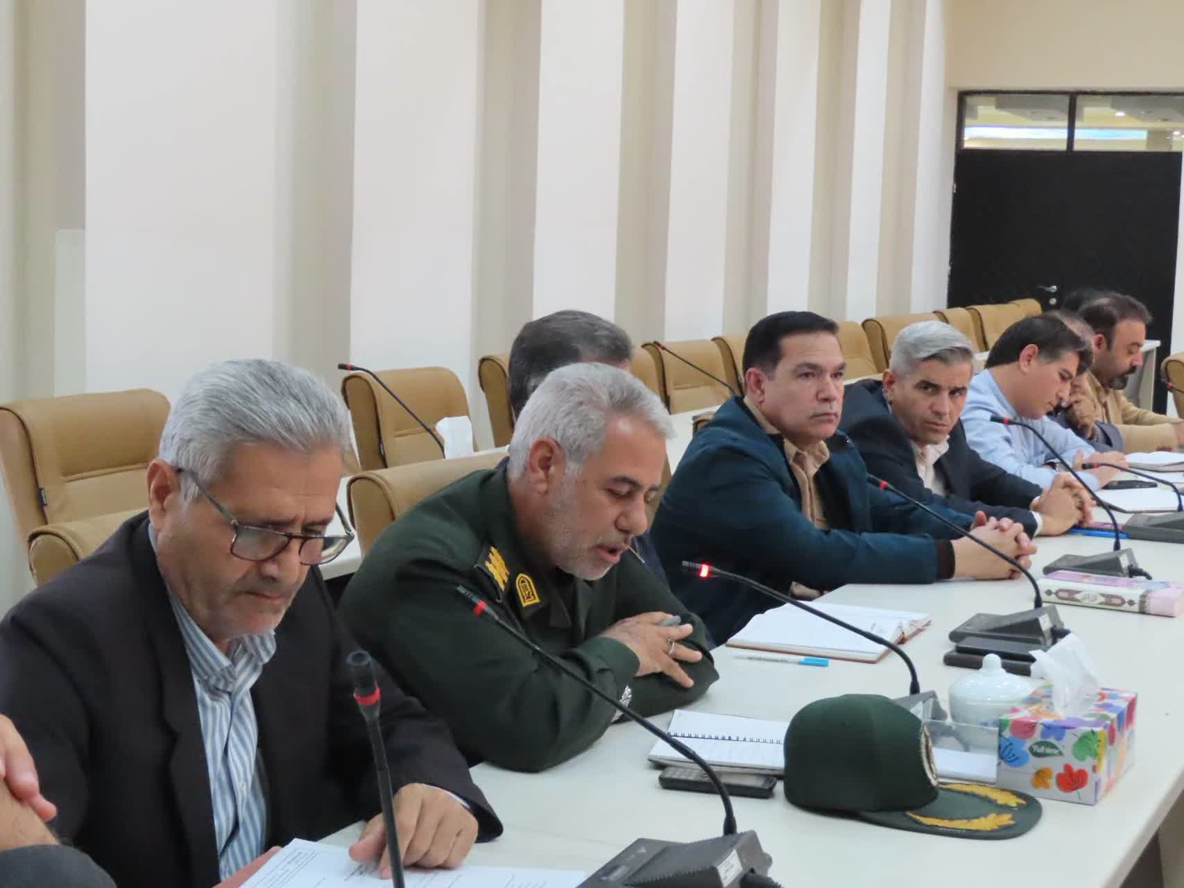 جلسه کمیسیون پیشگیری و مقابله با سرقت شهرستان چایپاره