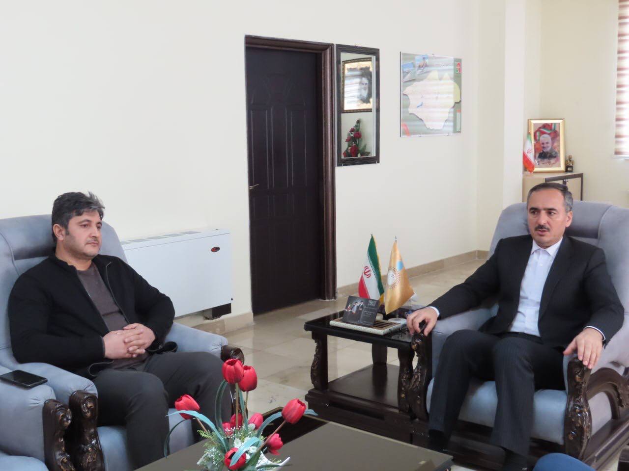 دیدار نوروزی روساء و مدیران دستگاه های اجرایی شهرستان با فرماندار چایپاره