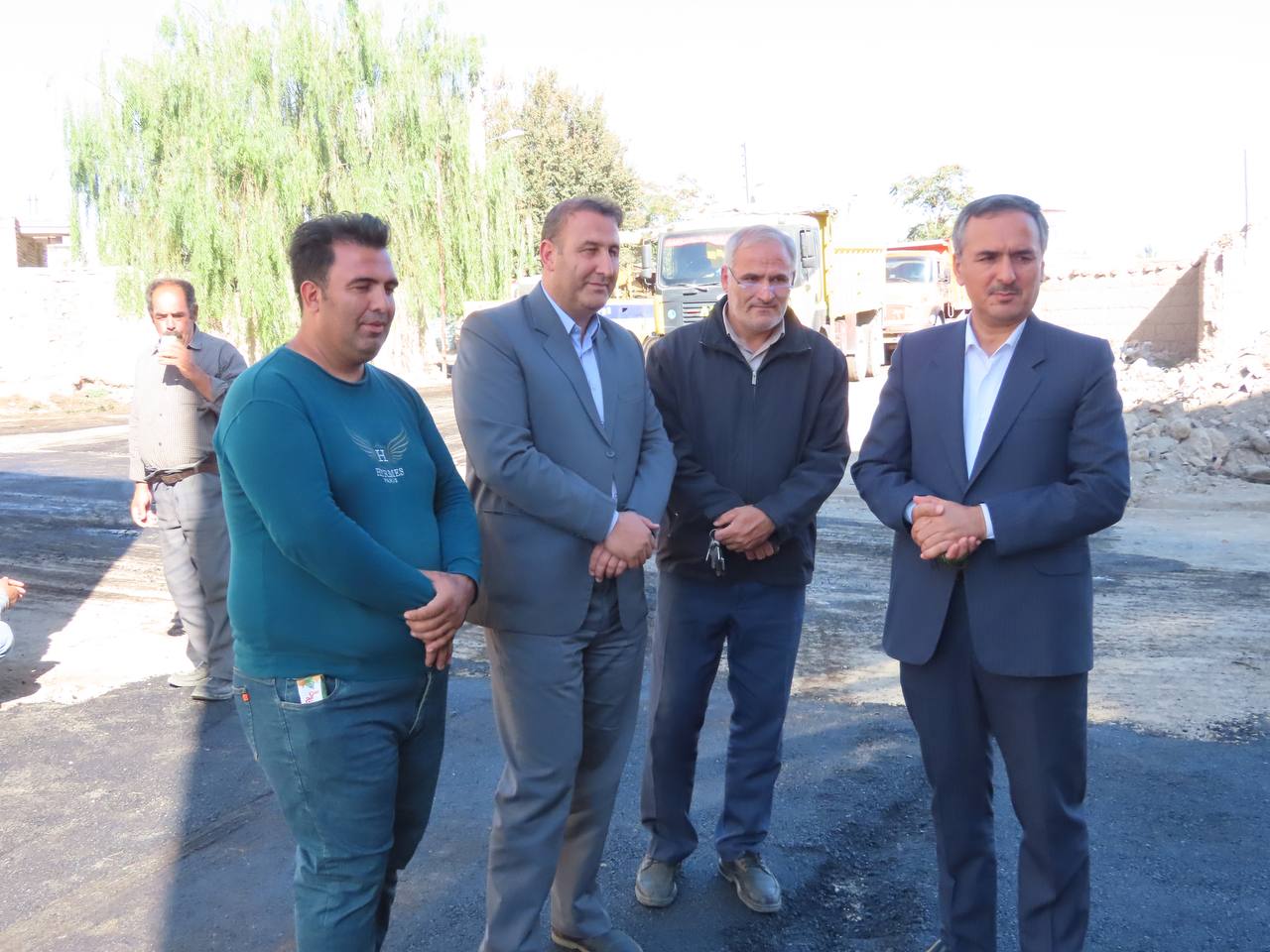 طرح عمرانی بهسازی و آسفالت معابر روستای قره کندی آماده افتتاح شد