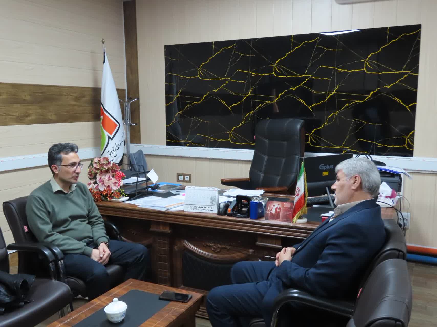 بازدید سرزده رضا اقلیمیان فرماندار چایپاره از اداره راهداری و بررسی آمادگی زمستانی راهداران