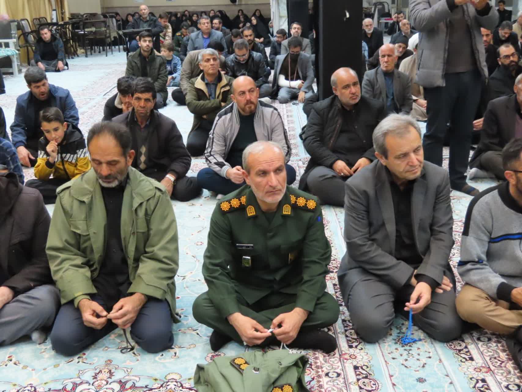 آیین وداع با پیکر مطهر شهید گمنام هشت سال دفاع مقدس