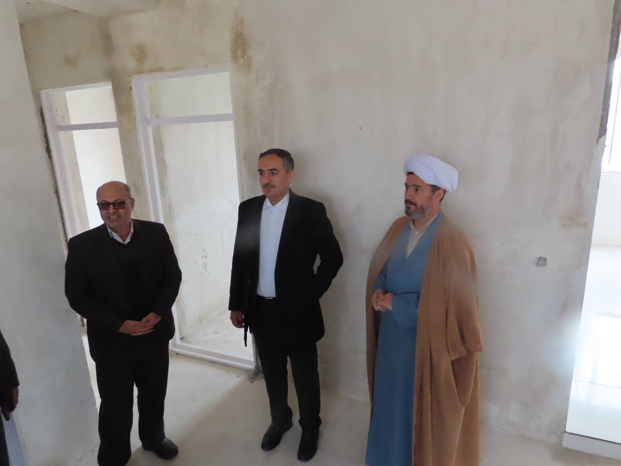بازدید از مسکن مددجویی در حال ساخت شهرستان چایپاره