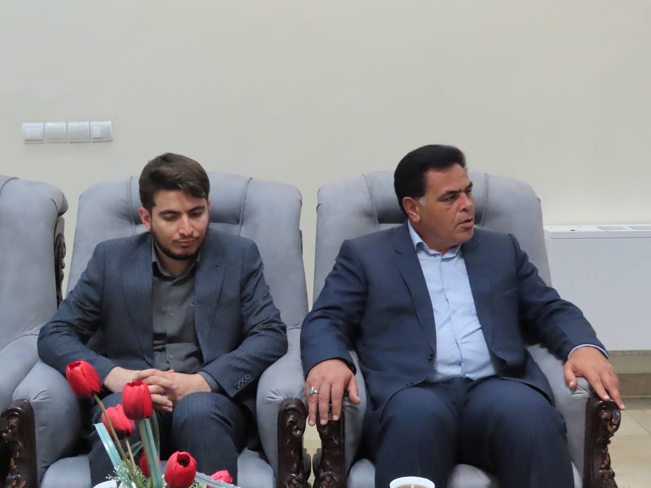 دیدار نوروزی روساء و مدیران دستگاه های اجرایی با فرماندار چایپاره