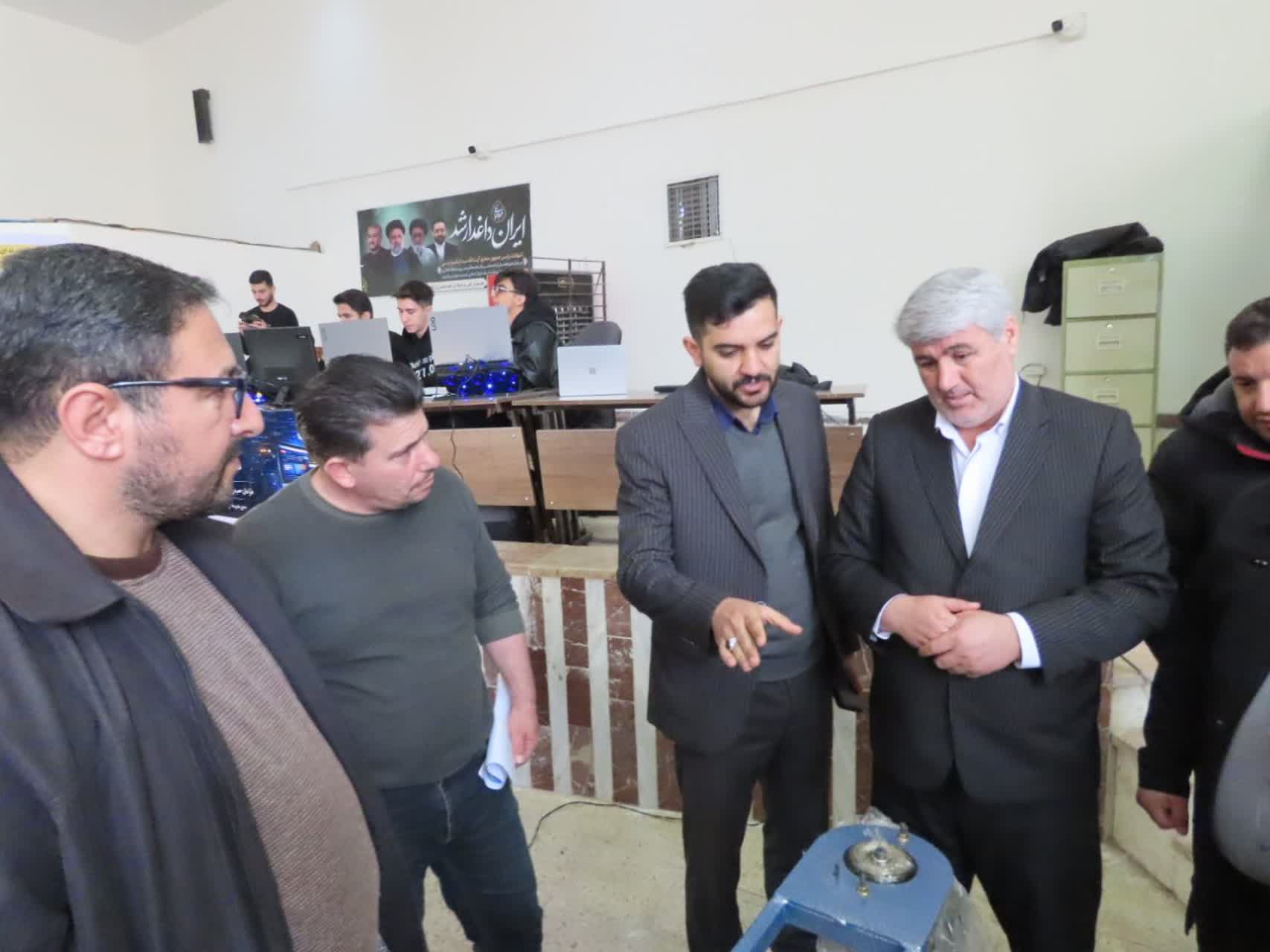 افتتاح نمایشگاه دست‌سازه‌های هنرجویان فنی و حرفه‌ای و کاردانش شهرستان چایپاره