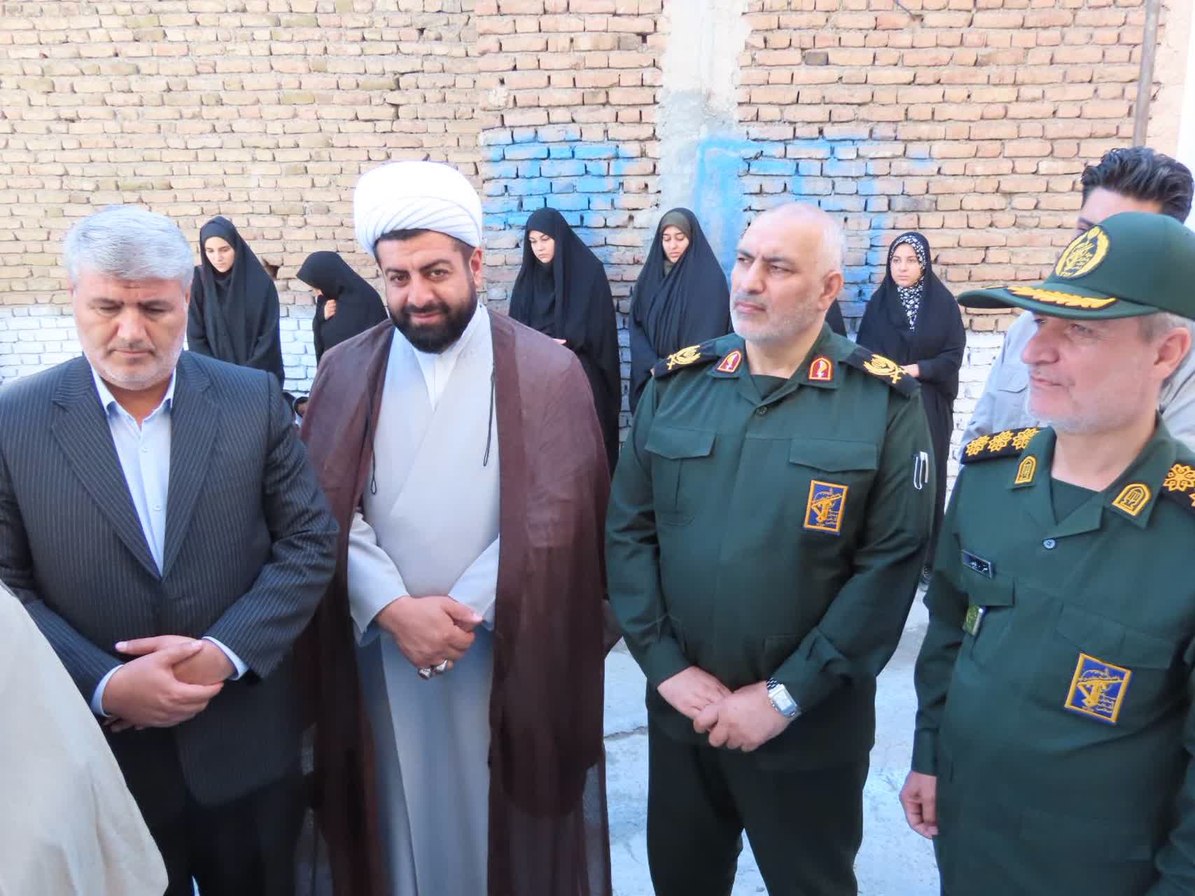 مراسم افتتاح دارالقرآن بسیج