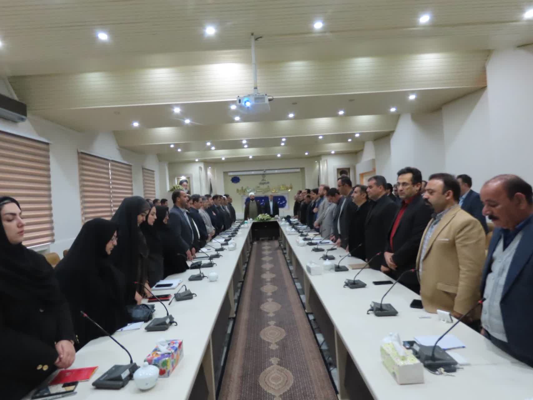 برگزاری جلسه شورای اداری شهرستان چایپاره