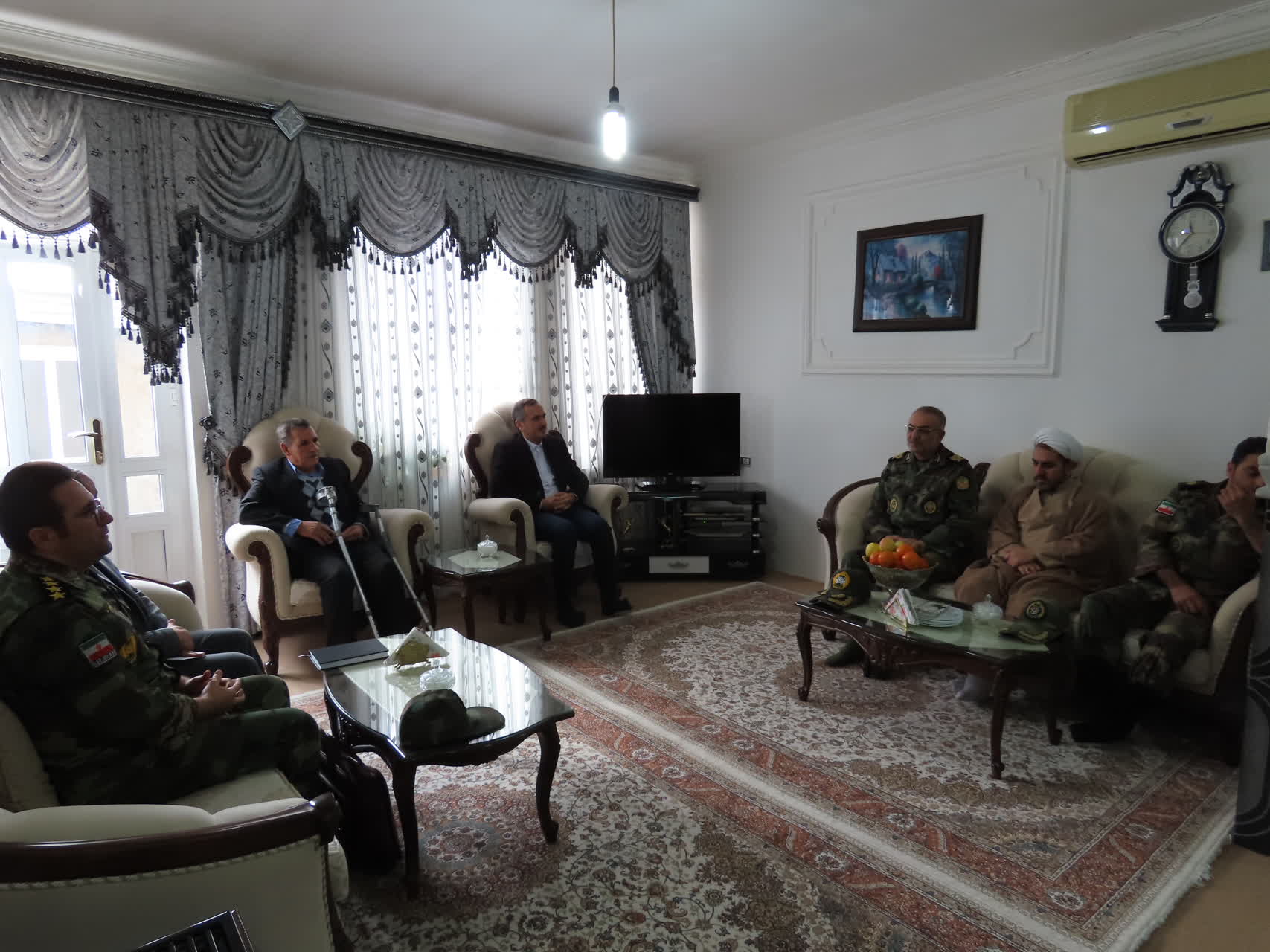 دیدار با جانبازان و ایثارگران شهرستان چایپاره