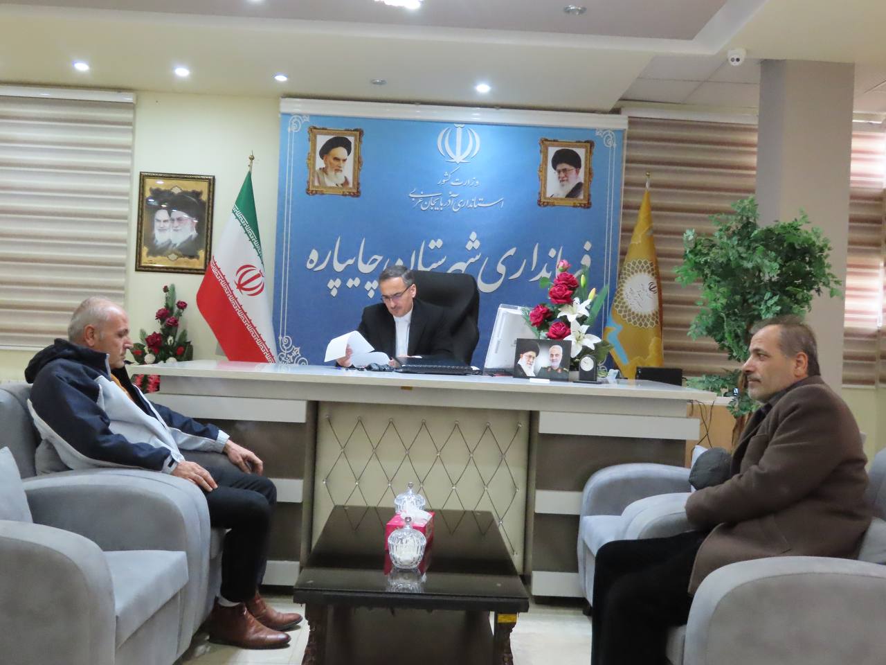 احصاء و بررسی مشکلات مردمی توسط نماینده عالی دولت در شهرستان چایپاره