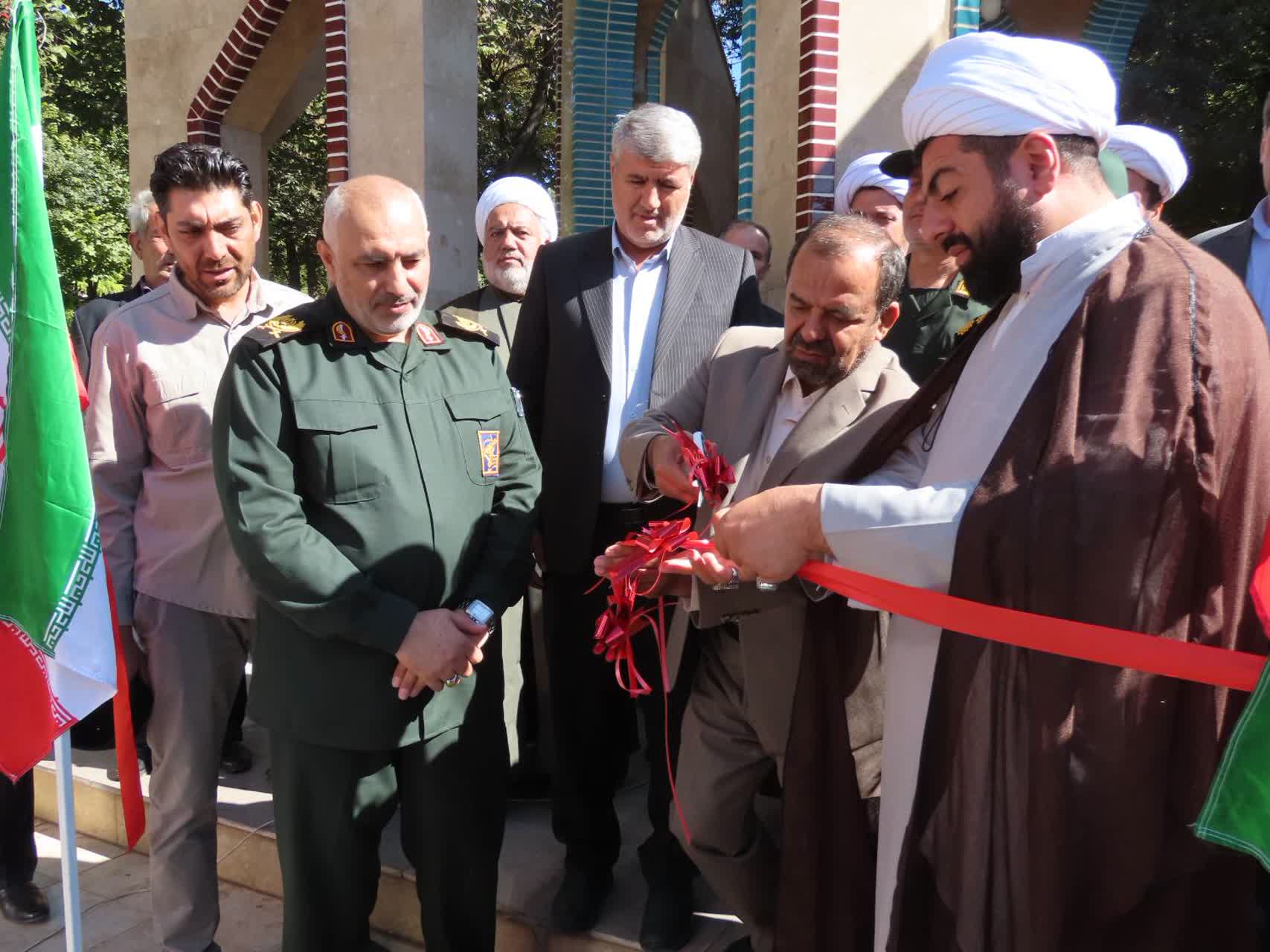 مراسم افتتاح نمایشگاه پایگاههای مقاومت اسوه ناحیه چایپاره