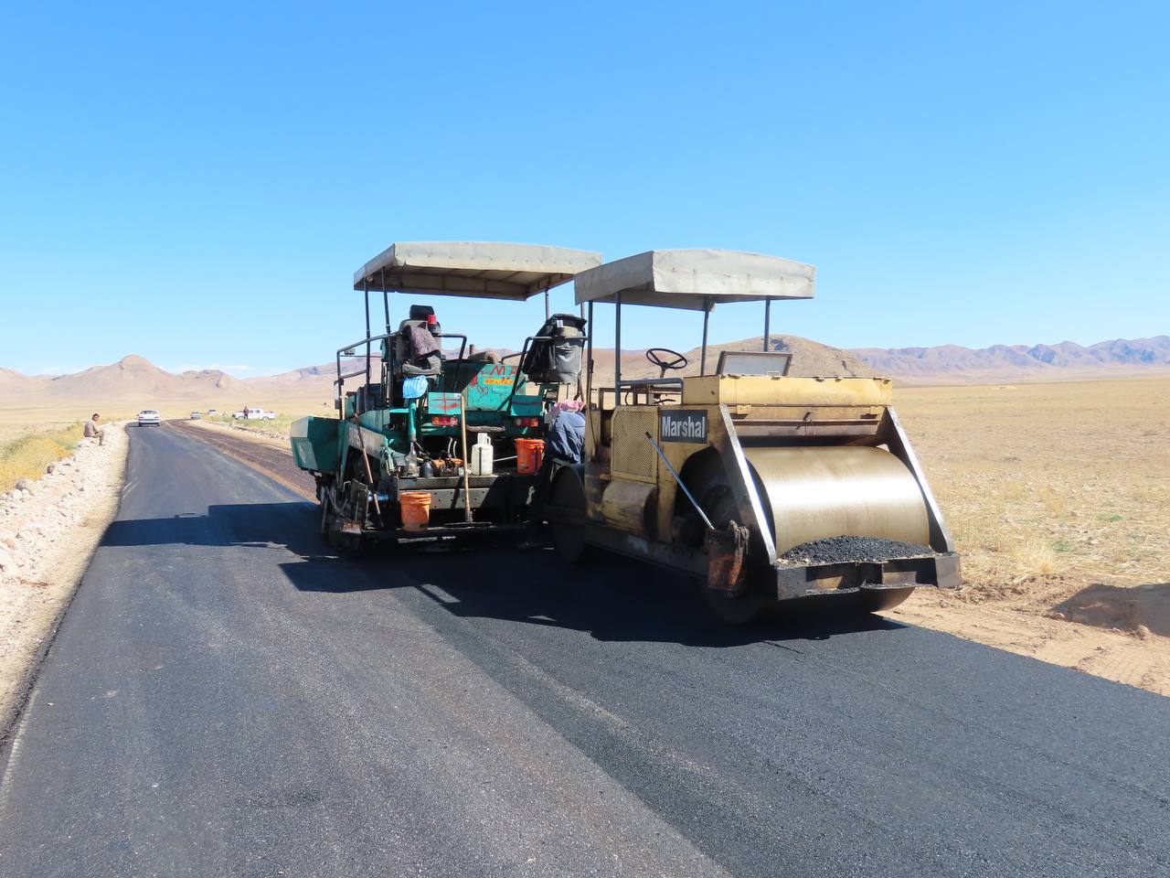 آسفالت راه روستایی اسماعیل کهریز آماده افتتاح شد