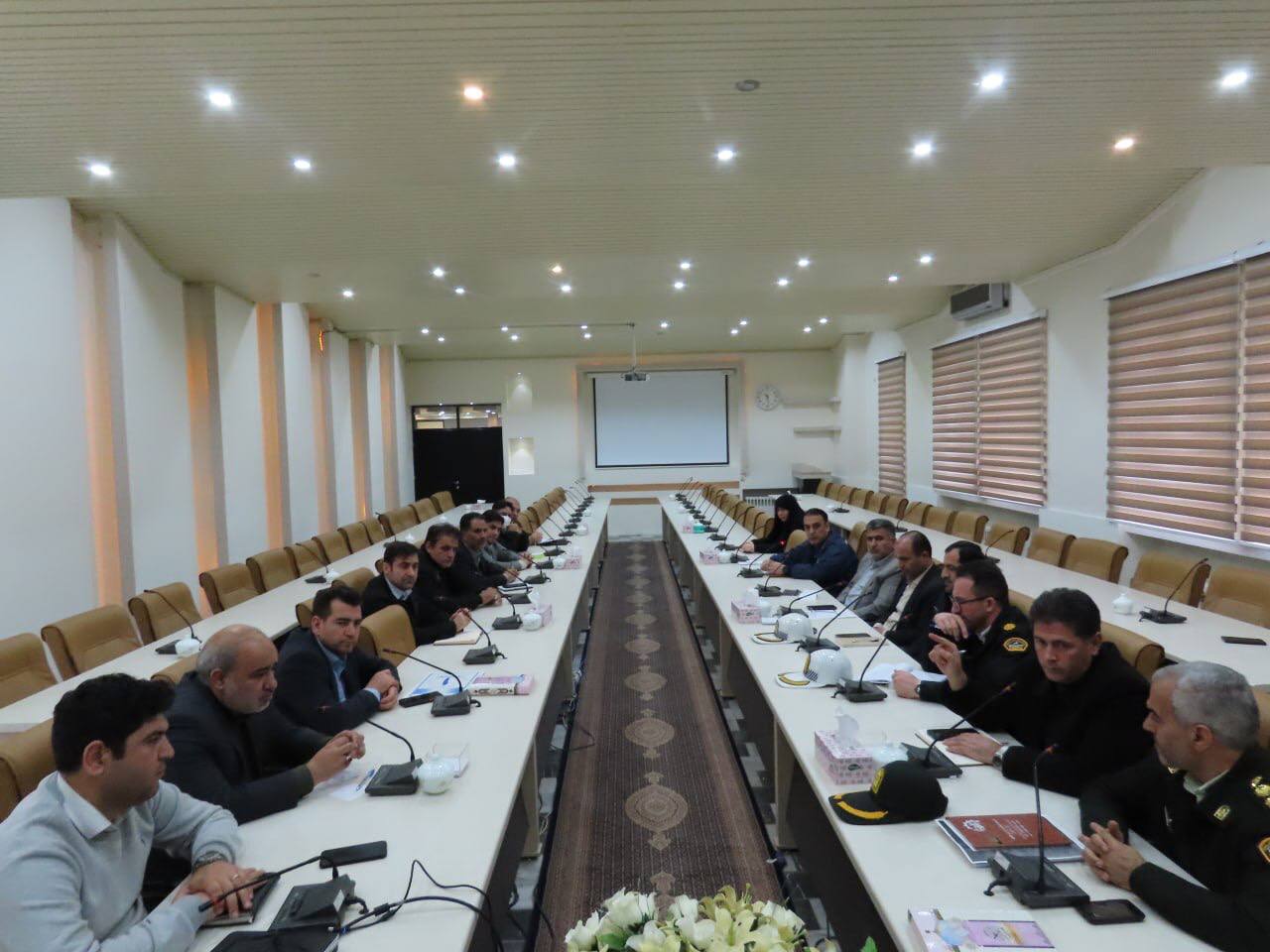 برگزاری جلسه شورای ترافیک شهرستان چایپاره