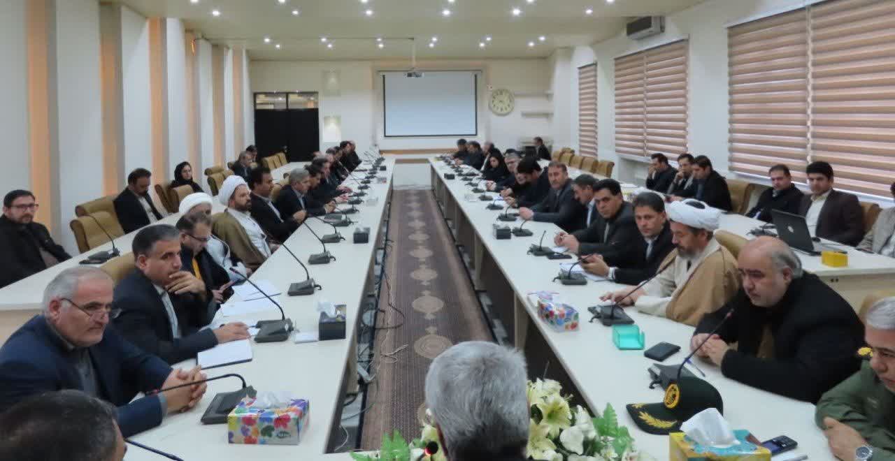 برگزاری آیین تکریم و معارفه بخشدار مرکزی