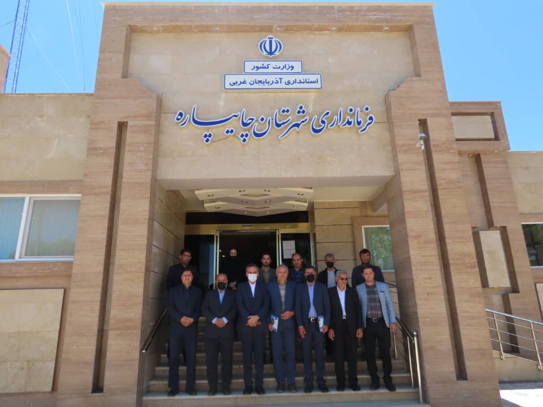 برگزاری آیین تکریم و معارفه بخشدار مرکزی شهرستان چایپاره