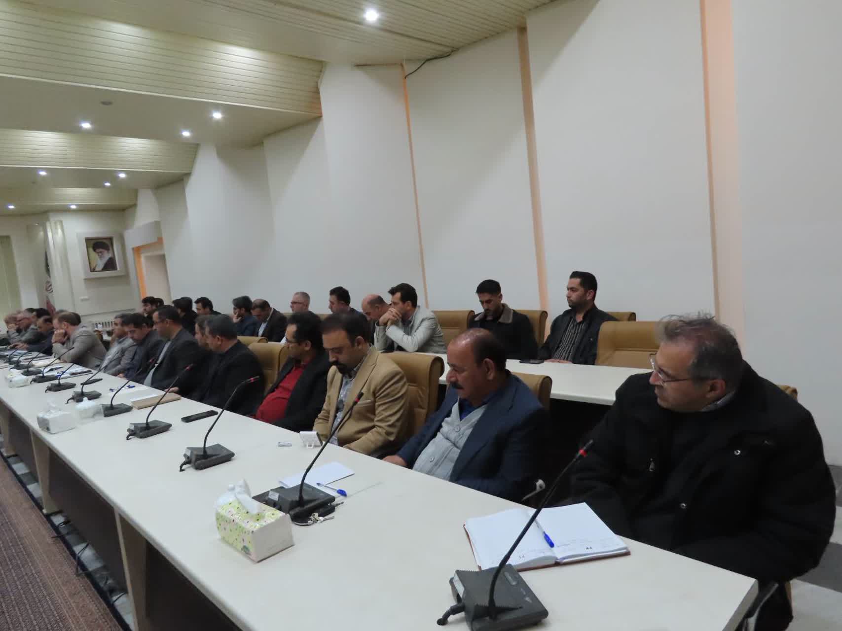 برگزاری جلسه شورای اداری شهرستان چایپاره