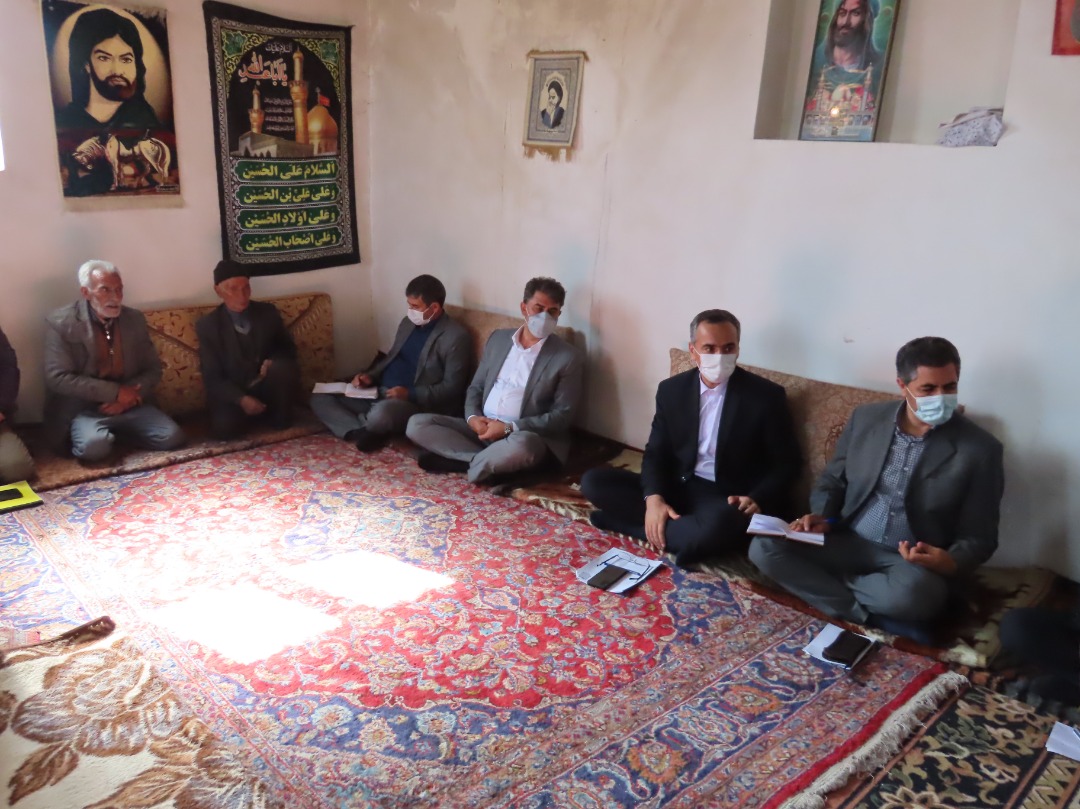 بازدید فرماندار و نماینده مردم شهرستان های خوی و چایپاره در مجلس شورای اسلامی از روستا های بخش مرکزی