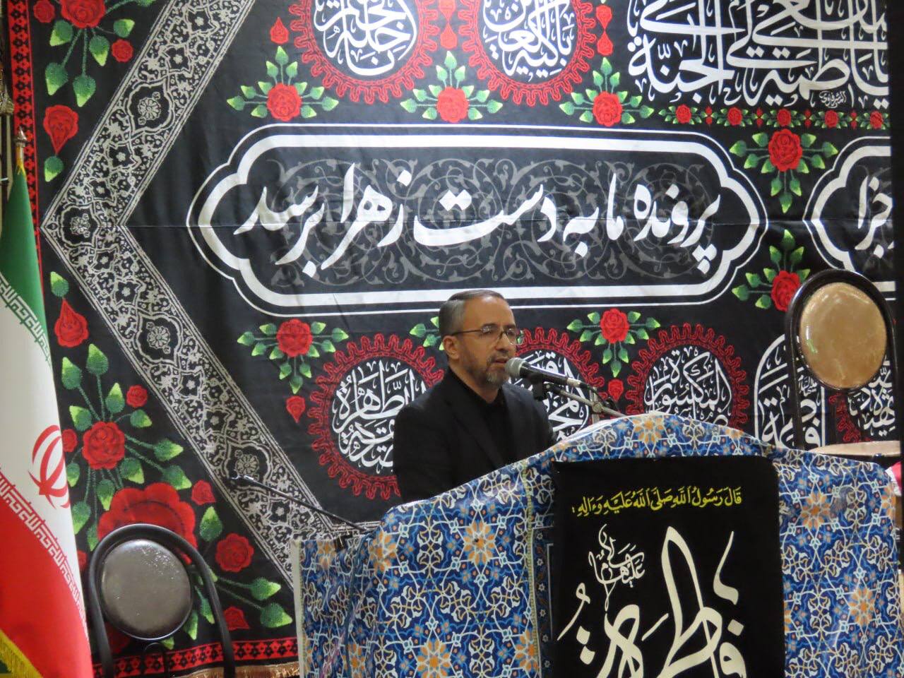 آیین وداع با پیکر مطهر شهید گمنام هشت سال دفاع مقدس