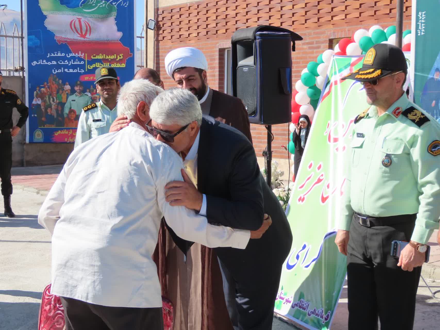 برگزاری آیین افتتاح ساختمان فرماندهی انتظامی بخش حاجیلار شهرستان چایپاره