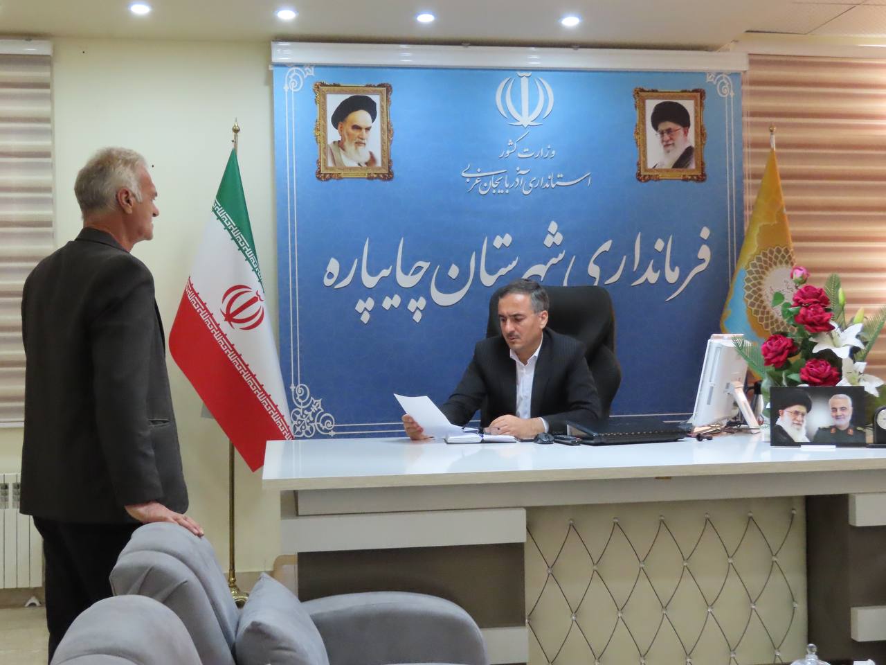 احصاء و بررسی مشکلات مردمی توسط نماینده عالی دولت در شهرستان چایپاره