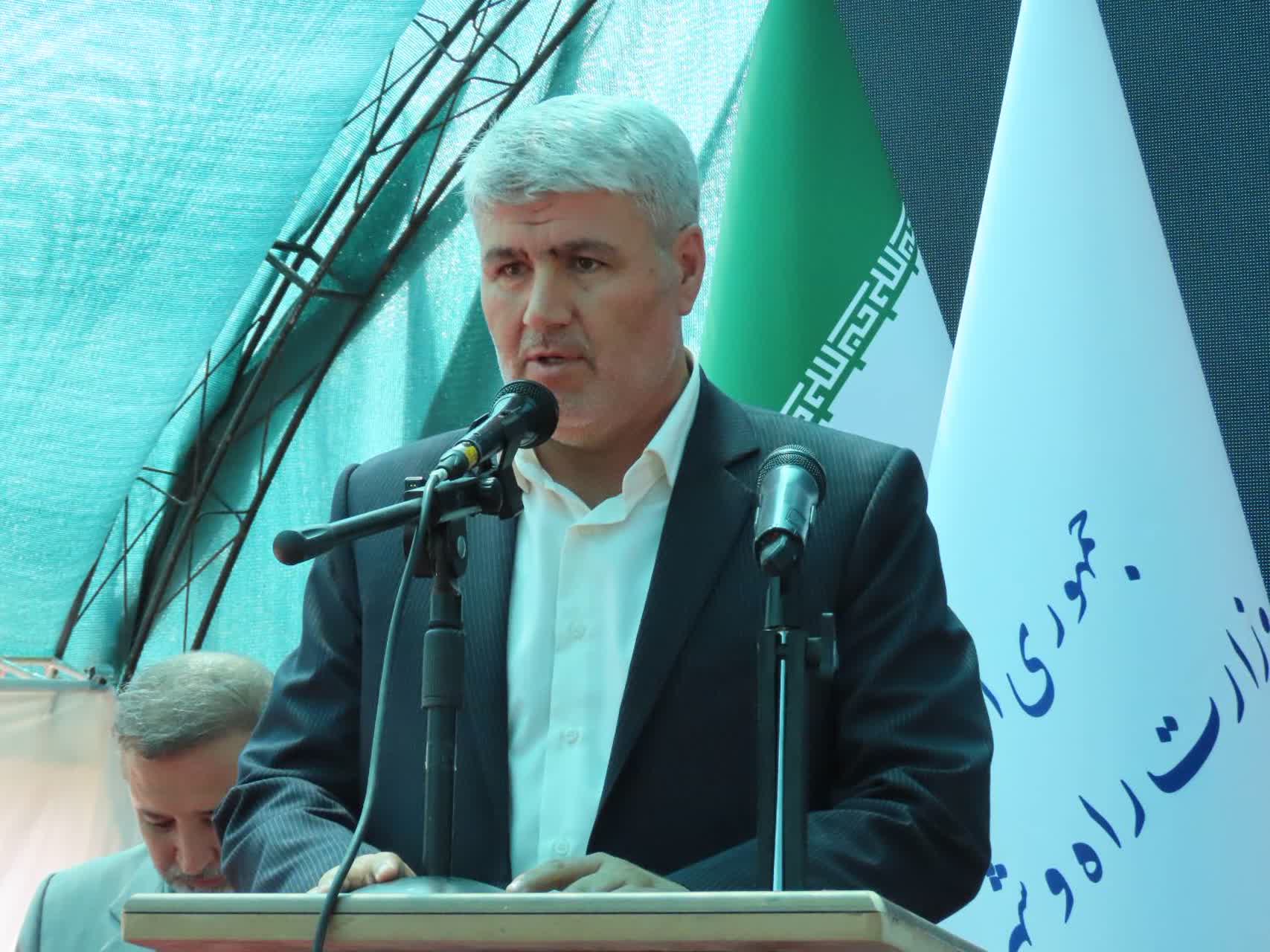 آیین آغاز عملیات اجرایی و کلنگ زنی قطعه چهارم محور سهراهی ایواوغلی تا گیت ورودی منطقه آزاد ماکو