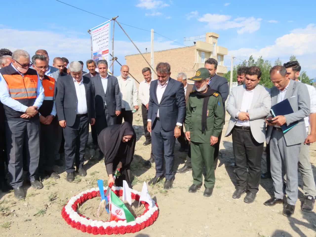 آغاز عملیات اجرایی پل 2 دهانه 8 متری هواشناسی