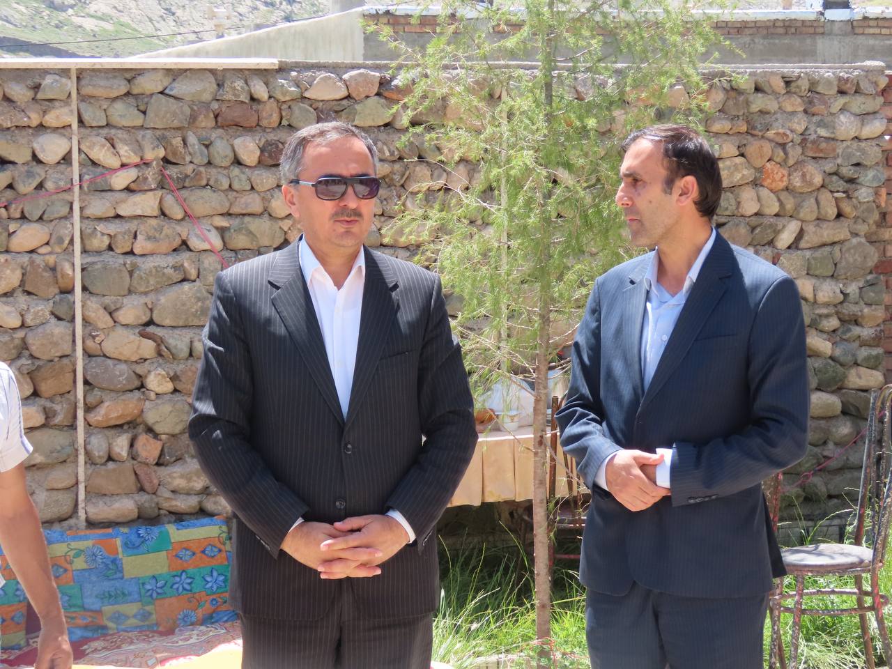 بازدید فرماندار از واحد بومگردی روستای بسطام