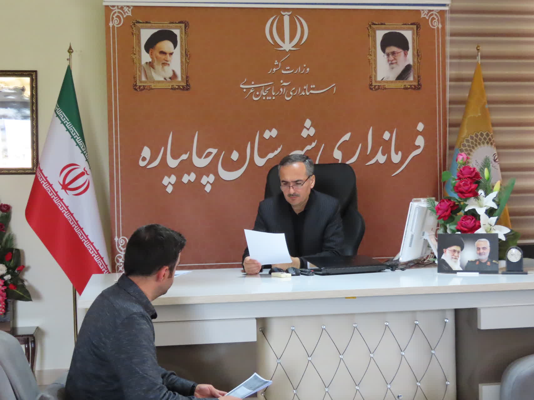 احصاء و بررسی مشکلات مردمی توسط نماینده عالی دولت در شهرستان چایپاره