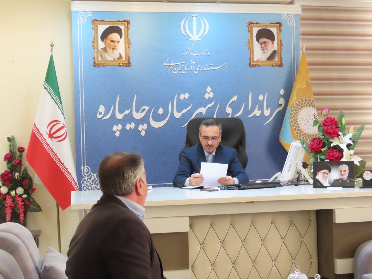 احصاء و بررسی مشکلات مردمی توسط نماینده عالی دولت در شهرستان چایپاره