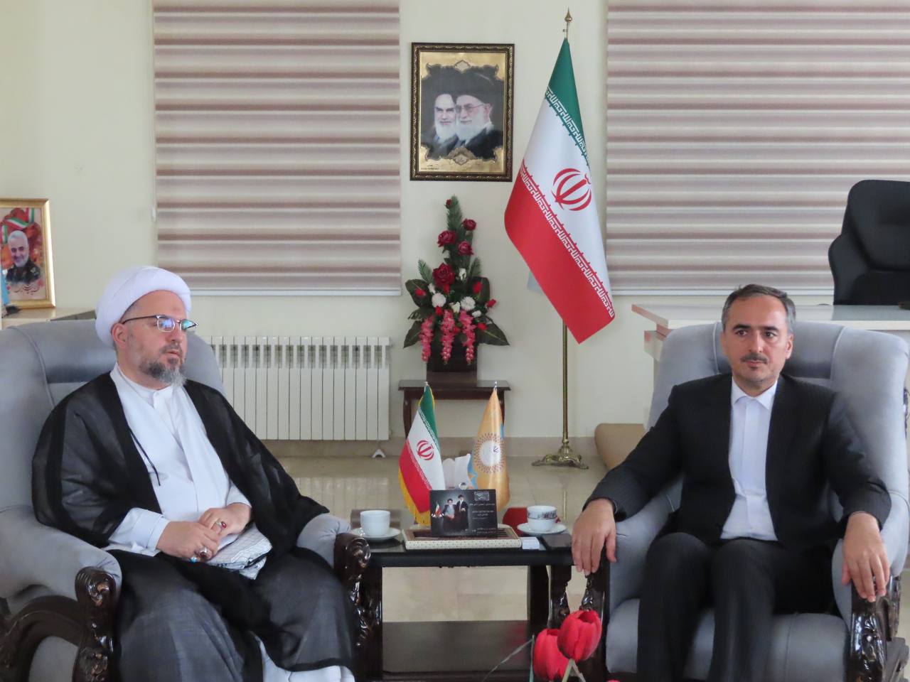 مراسم تکریم و معارفه رییس بنیاد شهید و امور ایثارگران شهرستان چایپاره