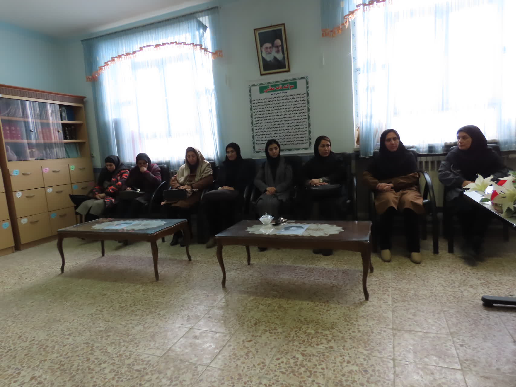 برپائی جشنواره غذا توسط دانش آموزان دبیرستان معرفت شهرستان چایپاره