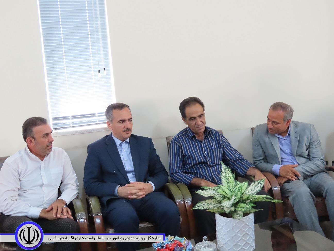 دیدار فرماندار چایپاره با آزادگان سرافراز