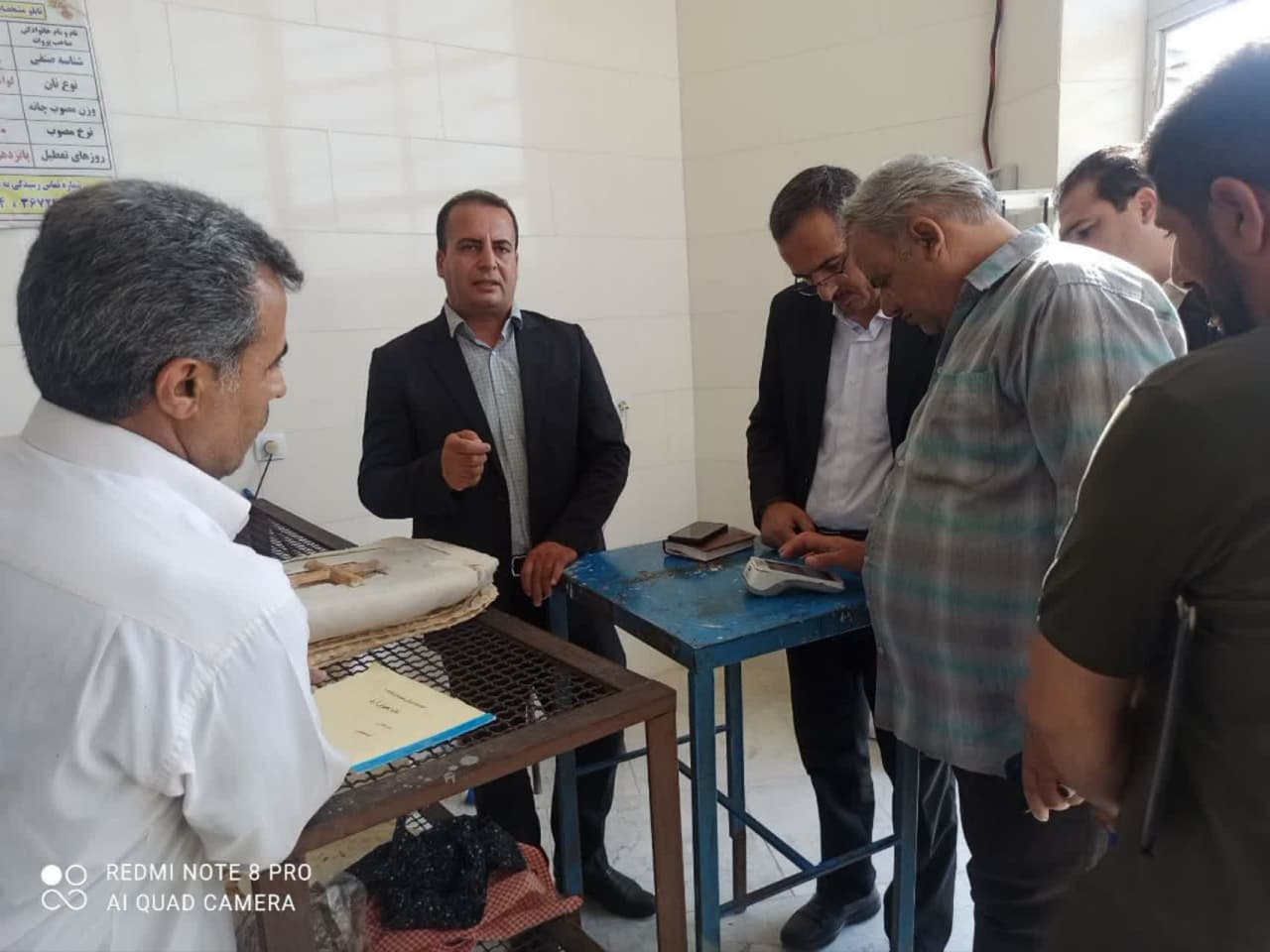 بازدید سرزده فرماندار از نانوایی های سطح شهرستان