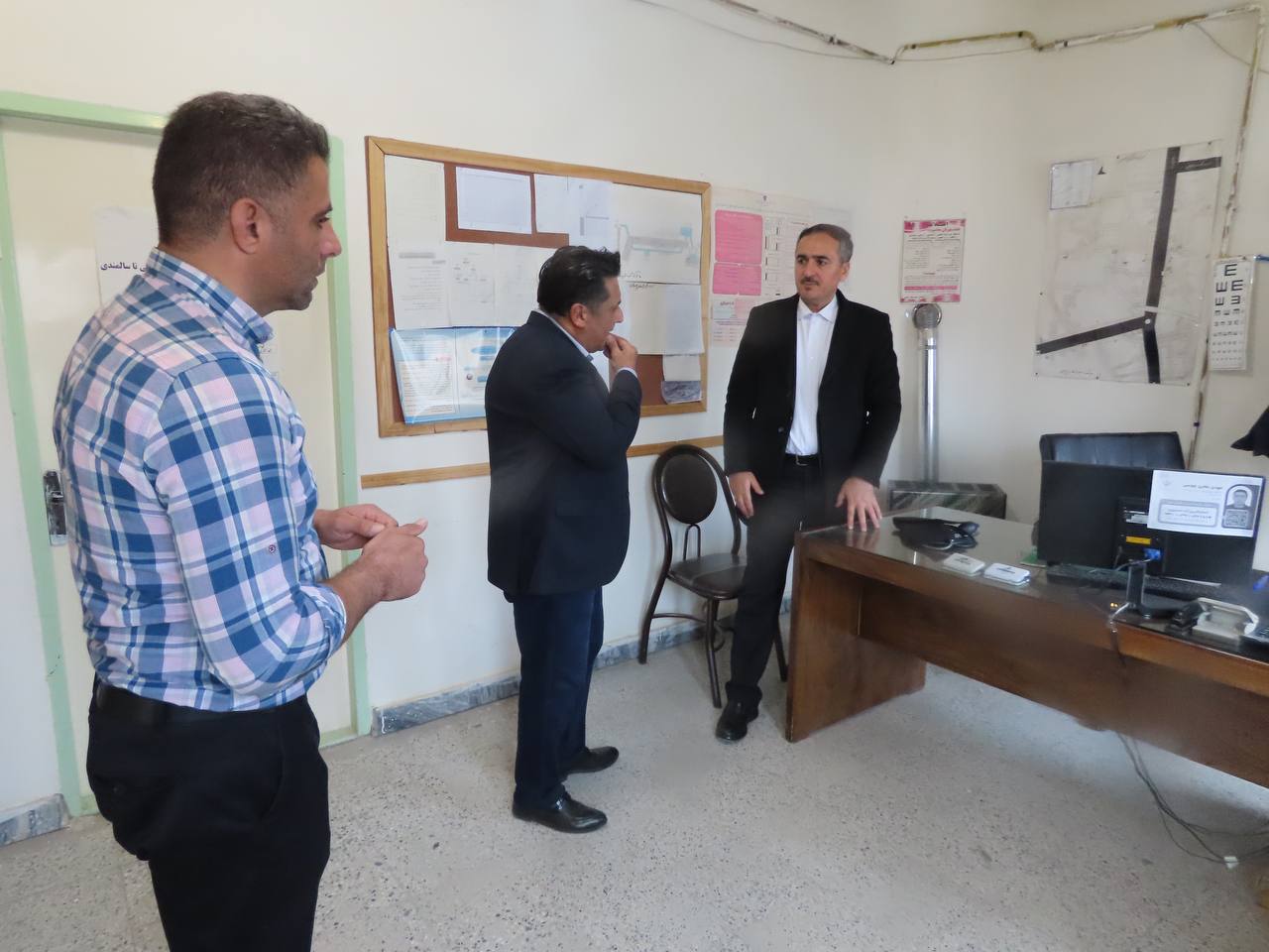 بازدید سرزده فرماندار چایپاره از خانه بهداشت روستای چورس